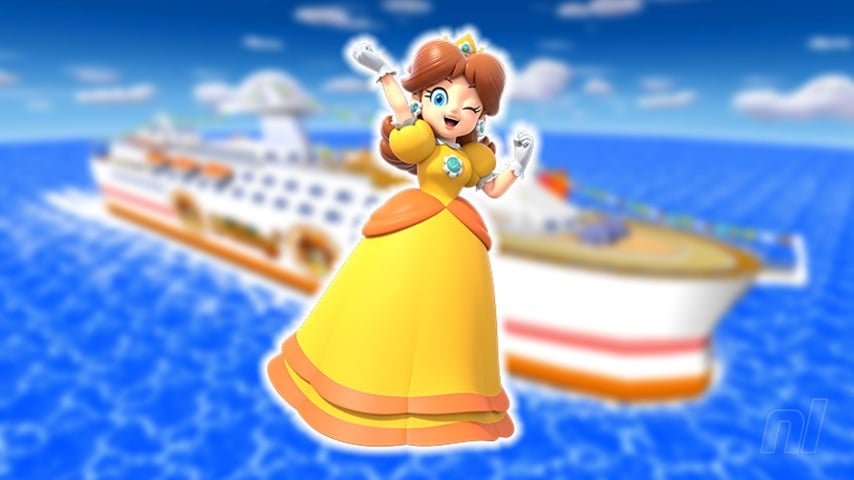 Pesiar Sepanjang Lautan Dengan Daisy Dalam Pembaruan Tur Mario Kart Berikutnya