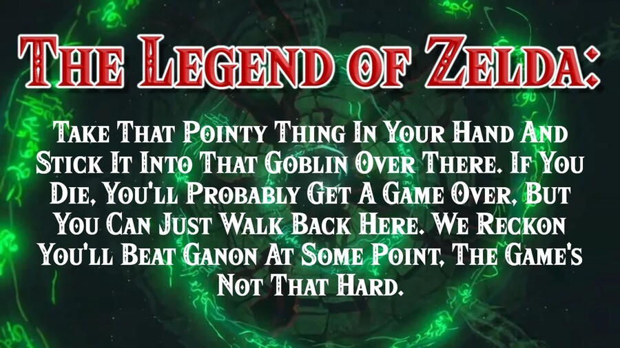 The Legend of Zelda LONG TITLE