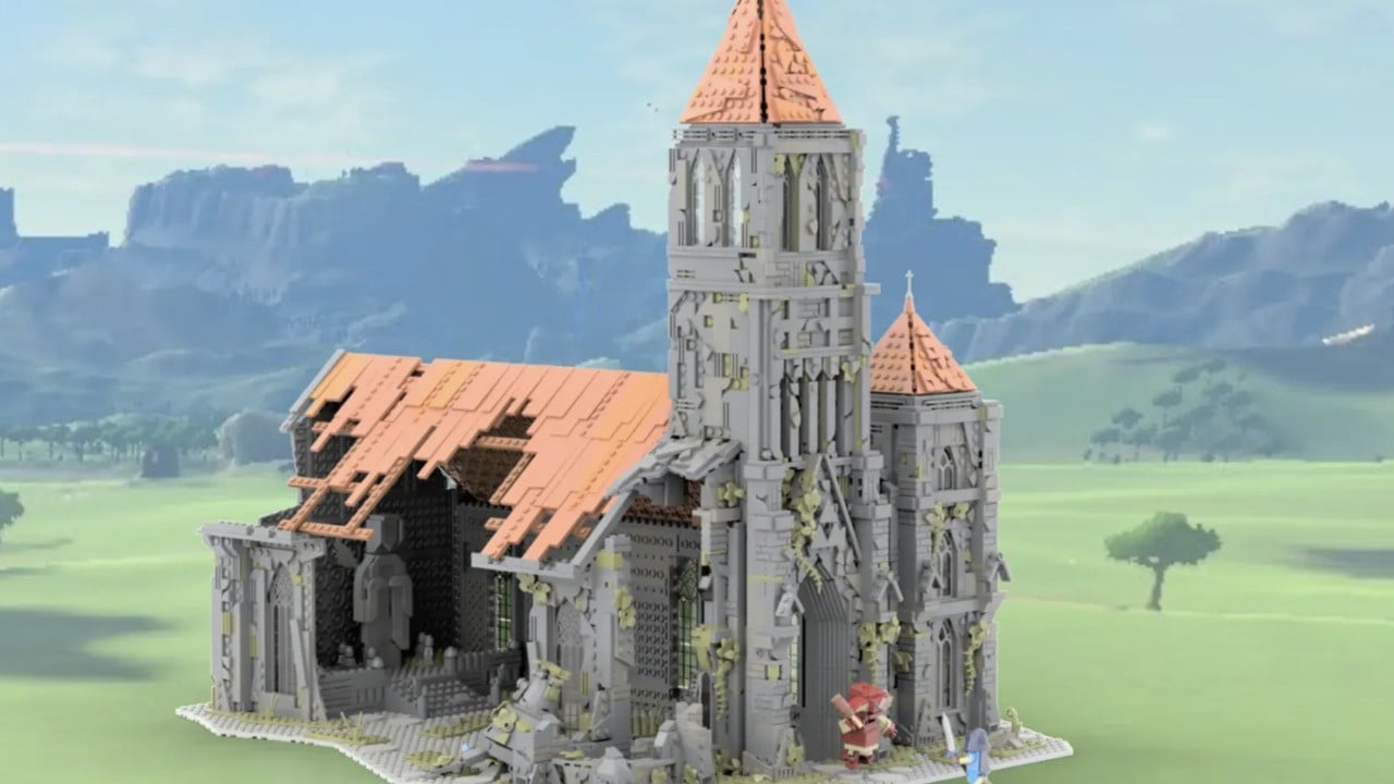 New Lego Hyrule Castle The Legend of Zelda Set (Lego Ideas) 