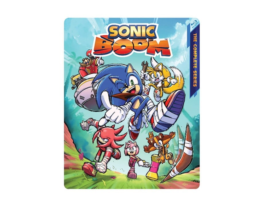 Sonic boom steel book