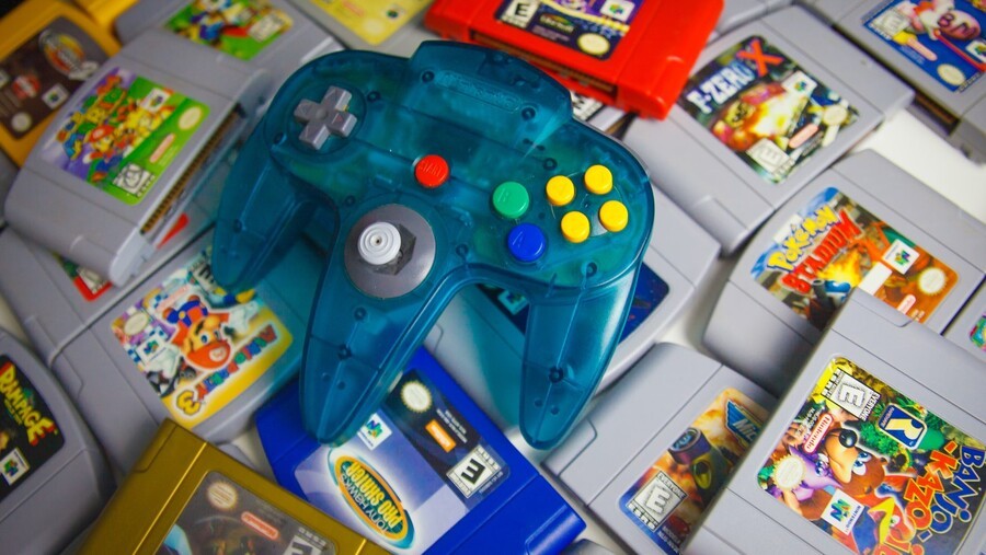 N64 Game Pile