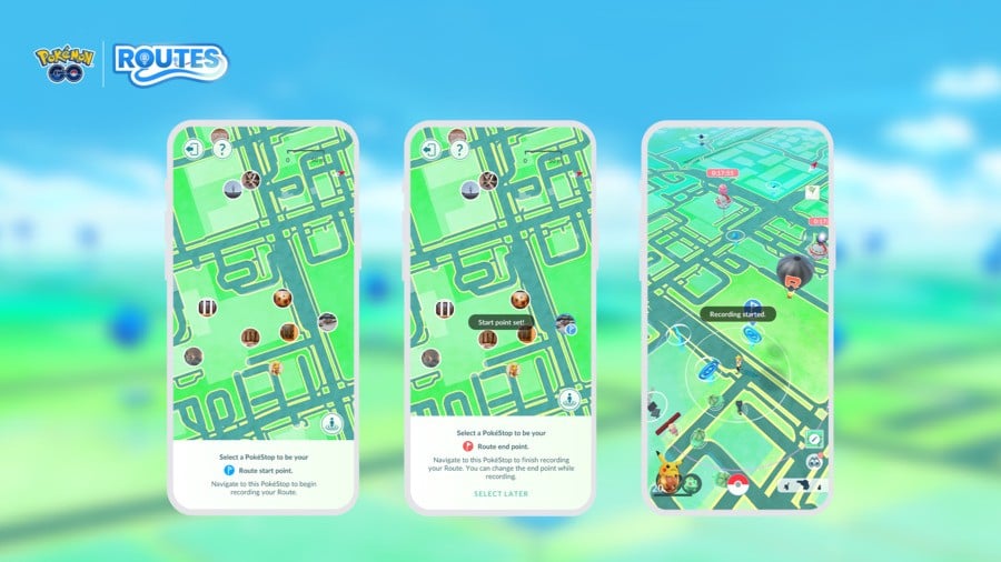 Pokémon GO Routes - Make A Route