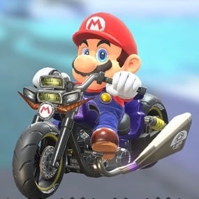 Mario Kart World - W-Twin Chopper
