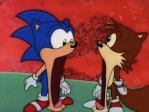 Sonic hears the news