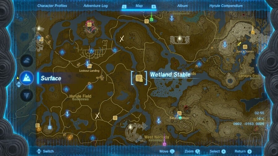 All Stable Locations