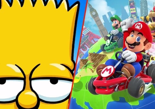 The Simpsons Meets Mario Kart In Bizarre TV Mash-Up