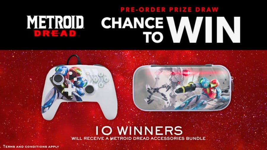 Metroid Dread Pre-Order Prize Draw NOE