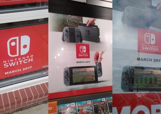 Hype Builds as Nintendo Switch Advertisements Continue to Appear in Stores