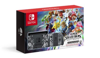 Behold The Super Smash Bros. Ultimate Nintendo Switch Hardware Bundle
