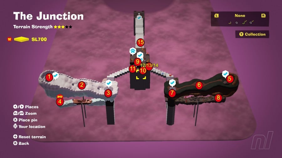 The Junction Banandium Gems SL700 Map