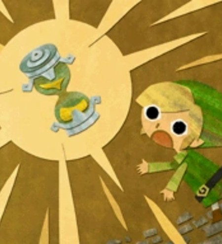 Link spends a lot of time gasping in this game