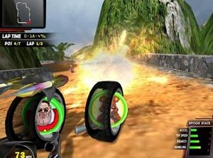 SPOGS Racing is hardly the kind of title that Nintendo will want on WiiWare