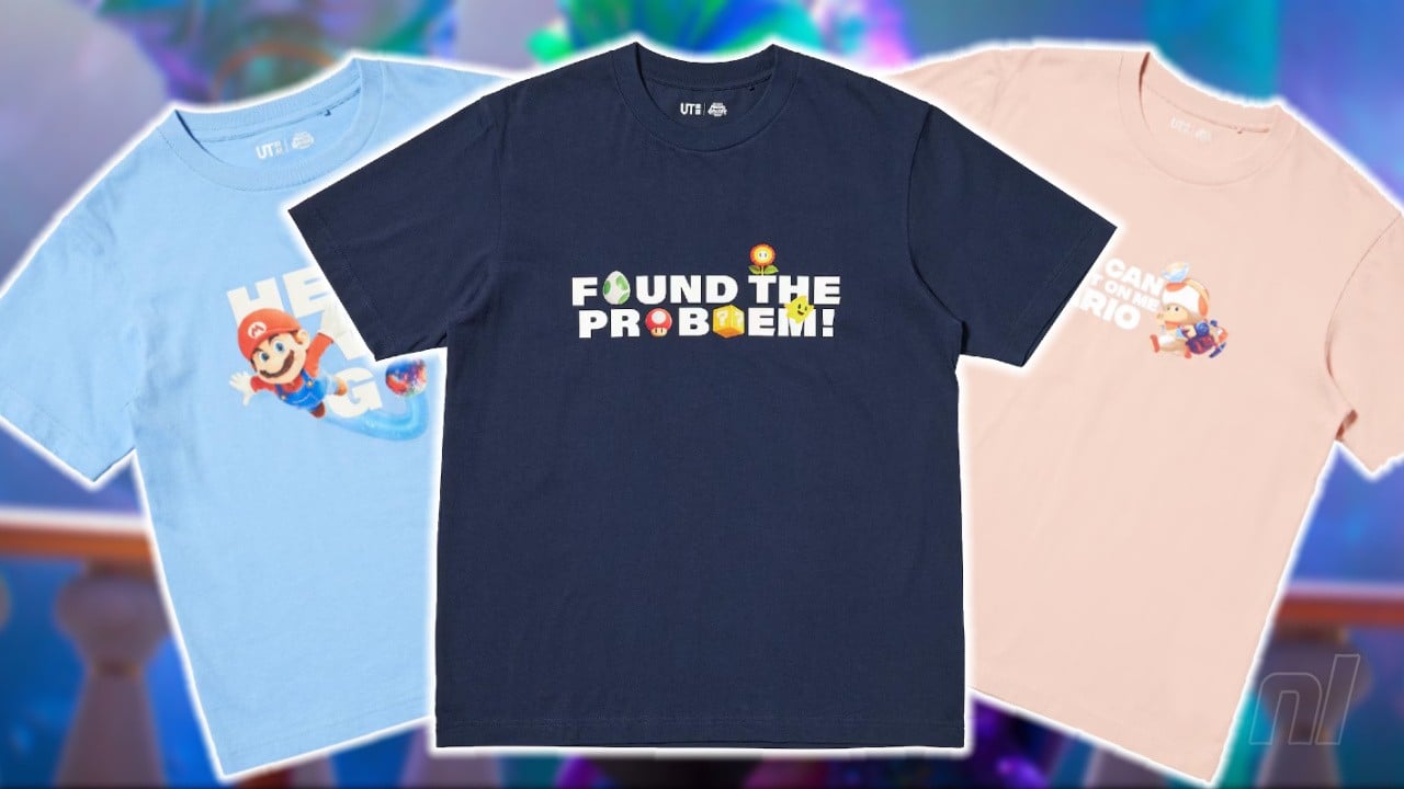 Uniqlo's Super Mario Galaxy Movie Clothing Range Is Now Available