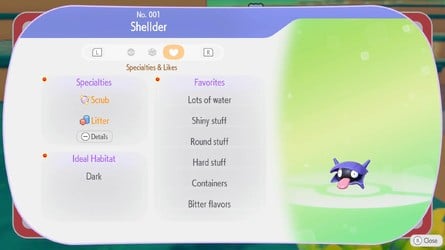 Getting the scrub speciality in Pokémon Pokopia