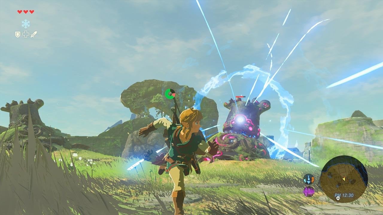 Video) The Legend of Zelda Breath of the Wild running on PS4 