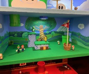 Home Made Super Mario World Play Set