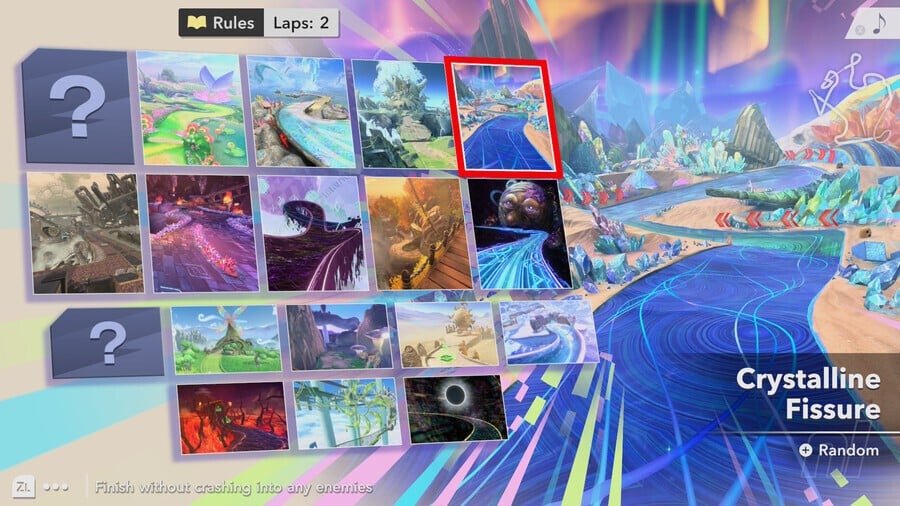 Kirby Air Riders Air Ride Track