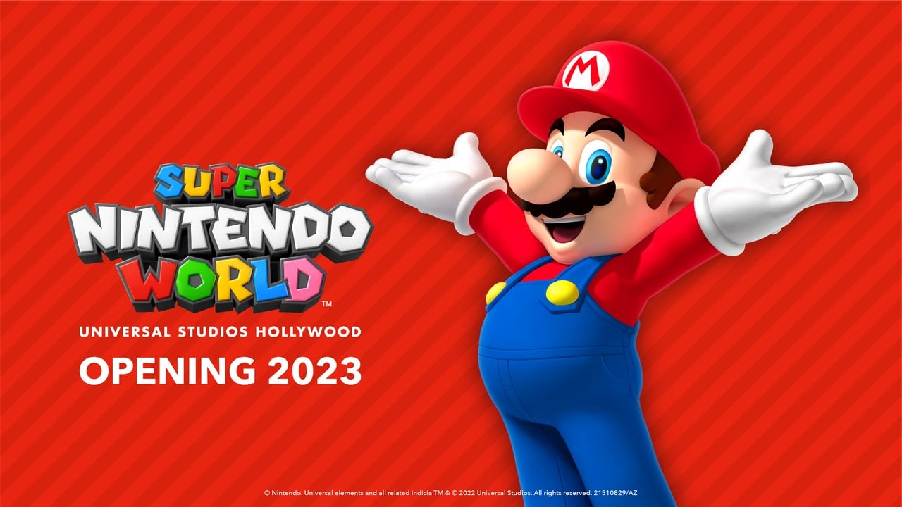 Hourra !  Universal Studios Hollywood aura son propre univers Super Nintendo