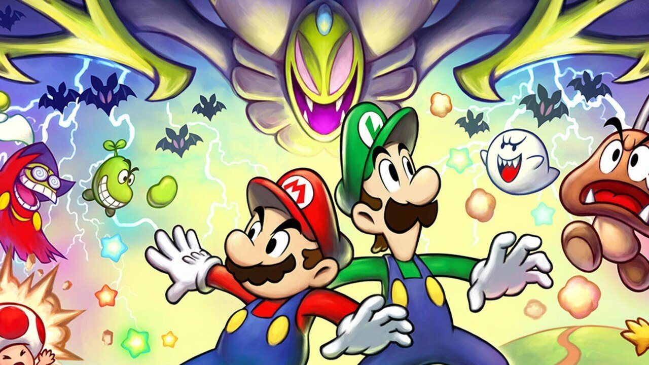 ランダム: 未使用のマリオ &amp; ルイージ スーパースター サーガのコマーシャル映像面