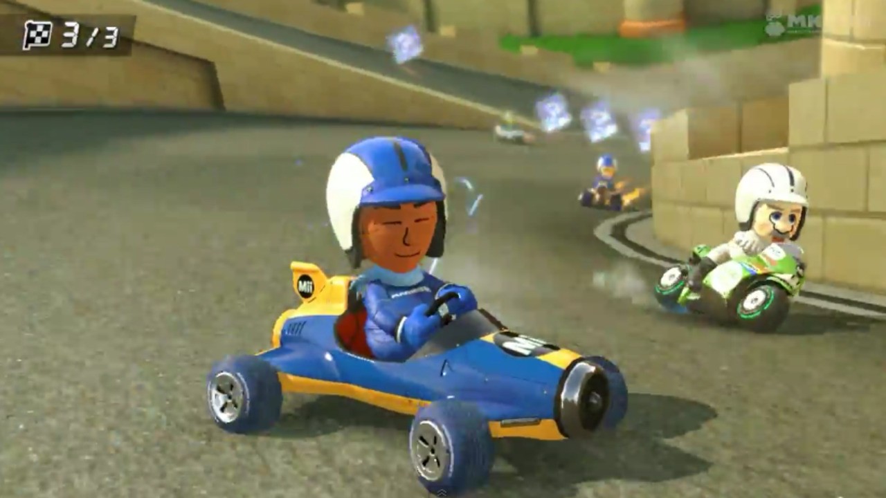 歐洲任天堂總統Satoru Shibata享受了Mario Kart 8生日聚會