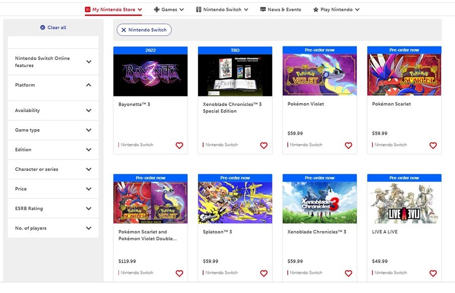 My Nintendo Store Look It's Bayonetta 3 At The Top!