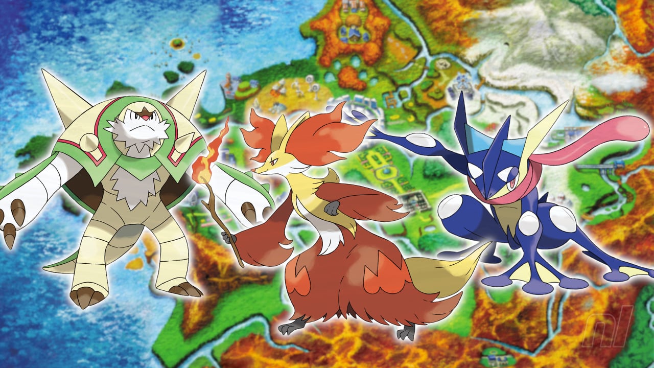 pokemon x and y evolution starters