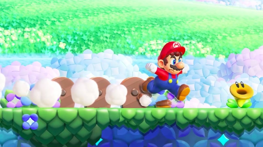 Super Mario Bros. Wonder Detalles Líneas de movimiento