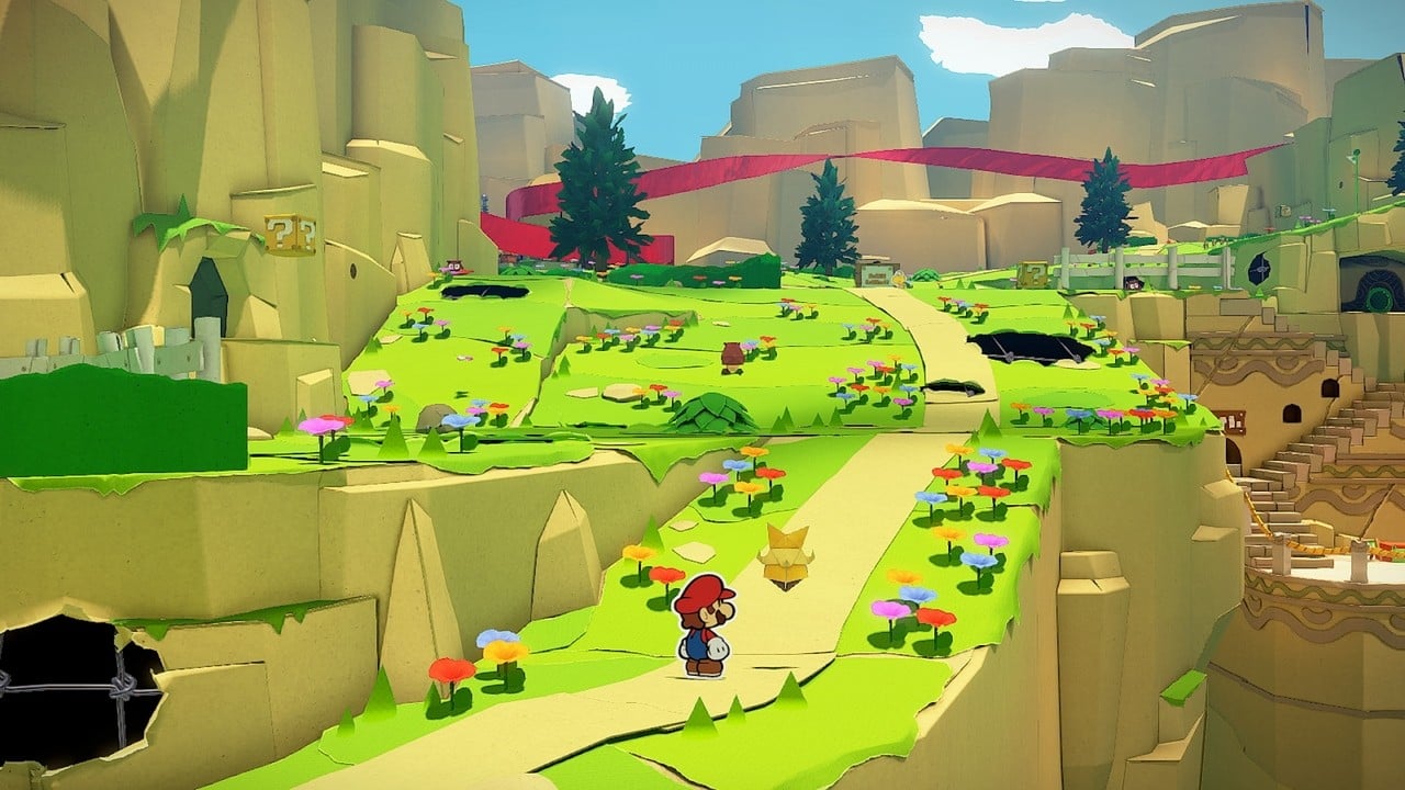 Paper Mario The Origami King Features A Seamless Open World And "Huge