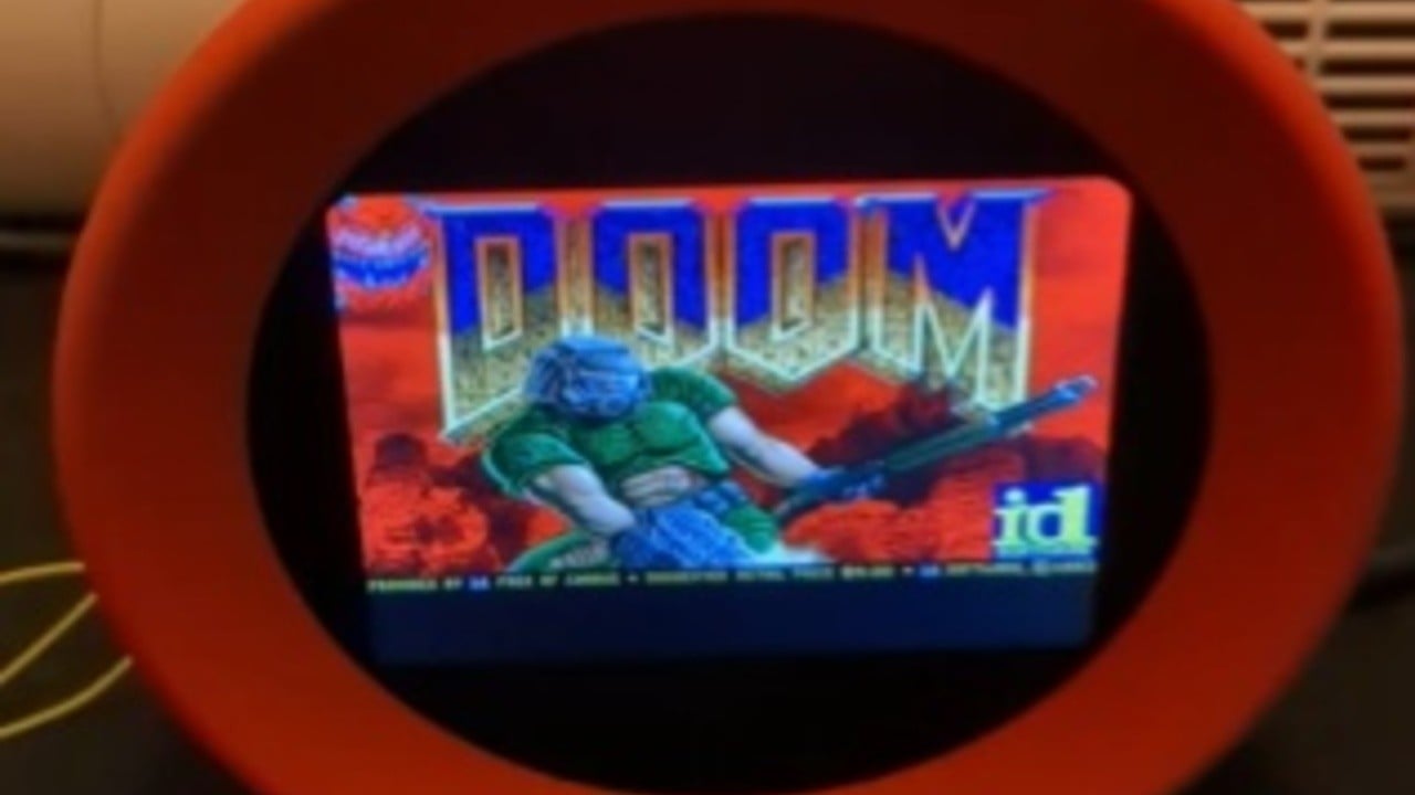 Random: Yes, Doom Is Now Playable On Nintendo Alarmo