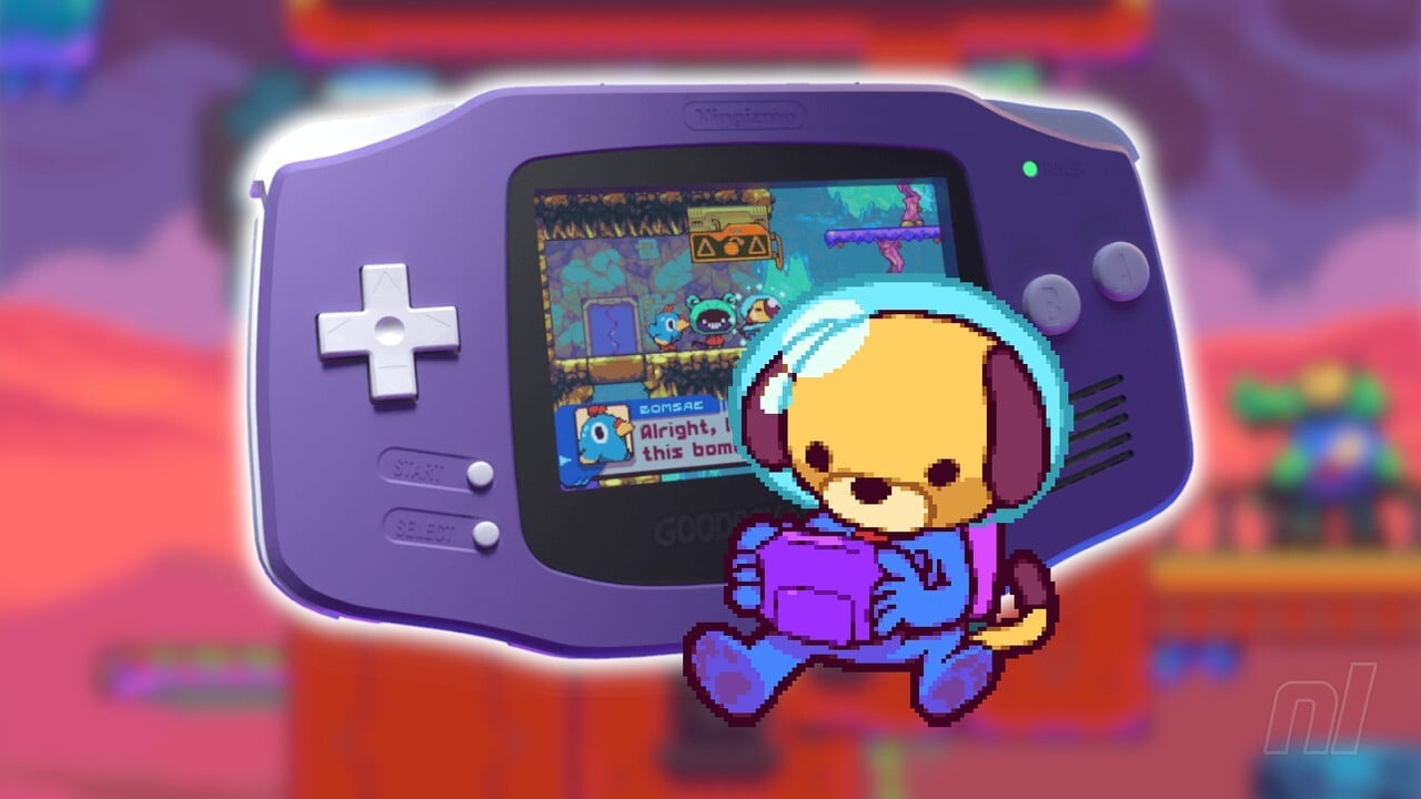 Goodboy Galaxy - a game for GBA (+ PC + Switch soon)