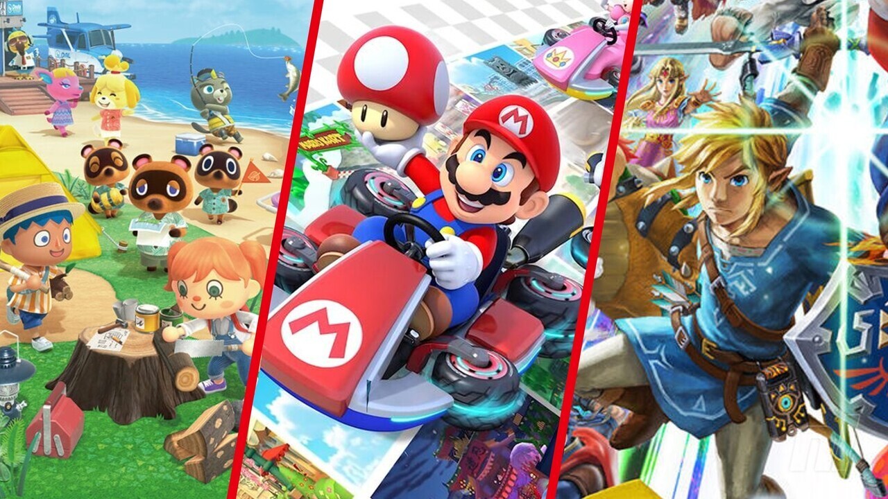 Here are the top 10 bestselling Nintendo Switch games as of June 2022