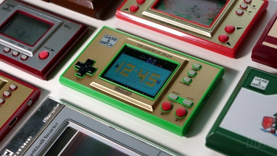 Game and Watch: The Legend Of Zelda Group Shot