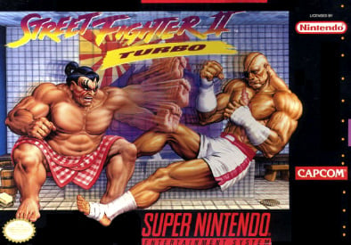 Street Fighter 2 Turbo Hyper Fighting - Box Traduzido (snes)