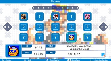 Picross SEGA screen2