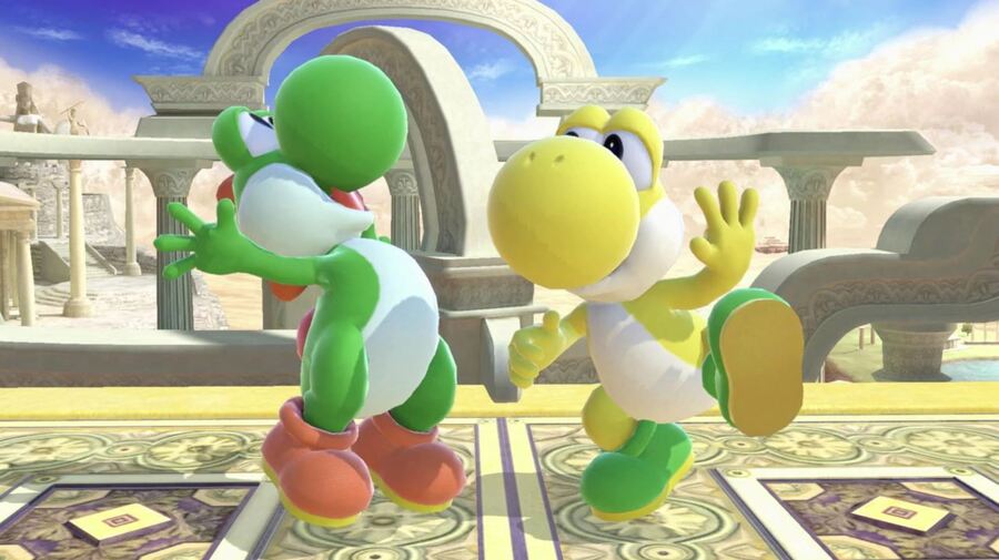 How the adorable Yoshi should look