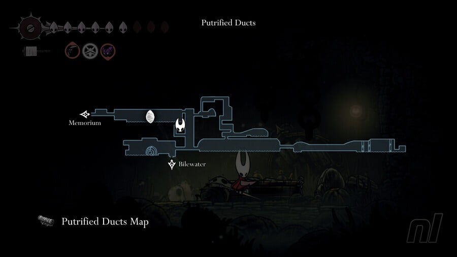 Putrefied Ducts Map