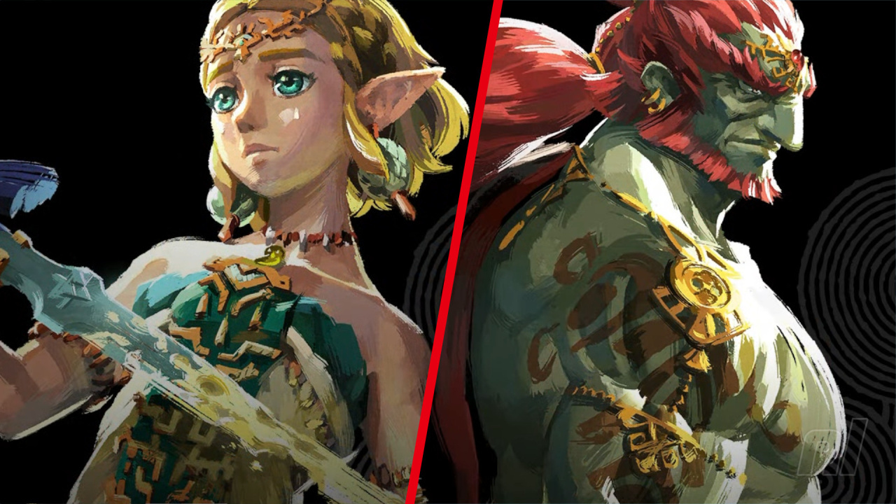 Zelda (Tears of the Kingdom) amiibo and Ganondorf (Tears of the Kingdom)  amiibo