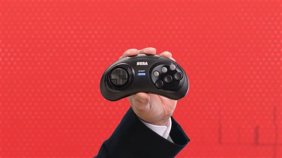 Το ιαπωνικό Switch Online διαθέτει έξι κουμπιά Sega Mega Drive χειριστήριο