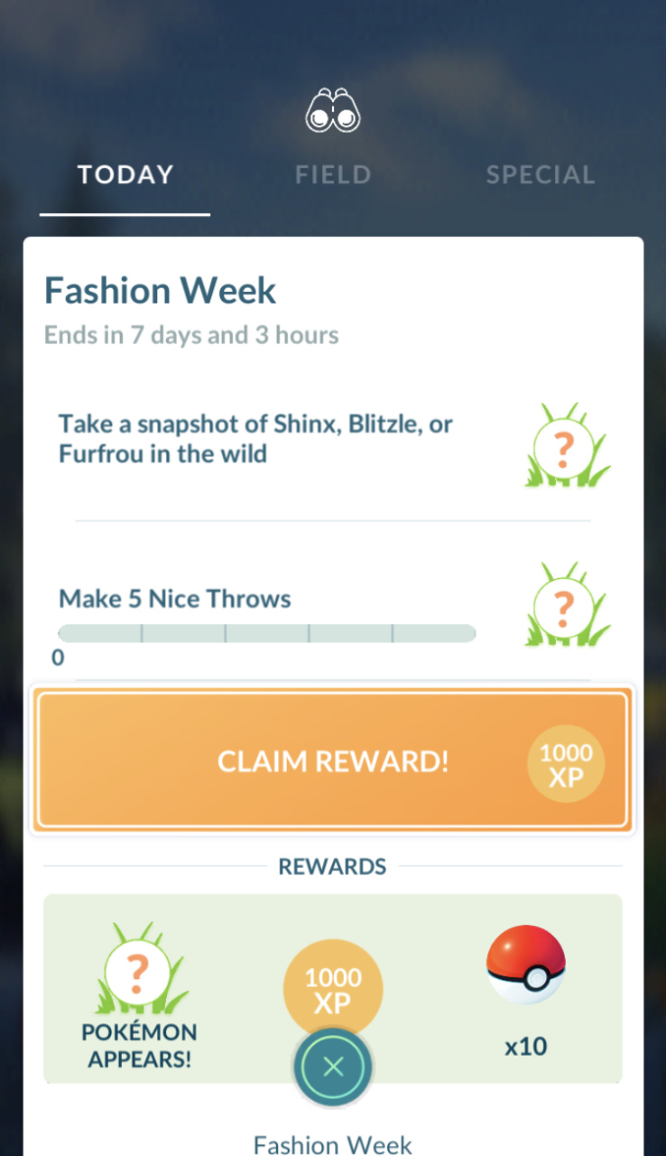 Pokemon Go Fashion Week How To Battle Fashion Challengers Timed Research Quest Tasks Rewards Explained Nintendo Life