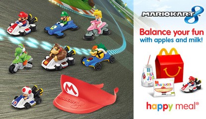 Those Mario Kart 8 McDonald's Happy Meal Toys Are Now Available in the US