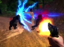 Gorillas, Mechs And Lightning Bolts, Wii U FPS Draw The Line Has It All