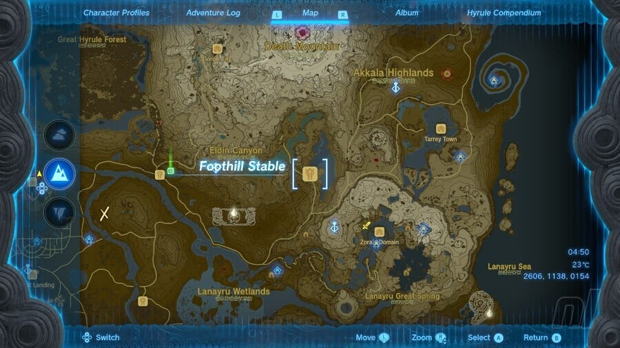 All Stable Locations