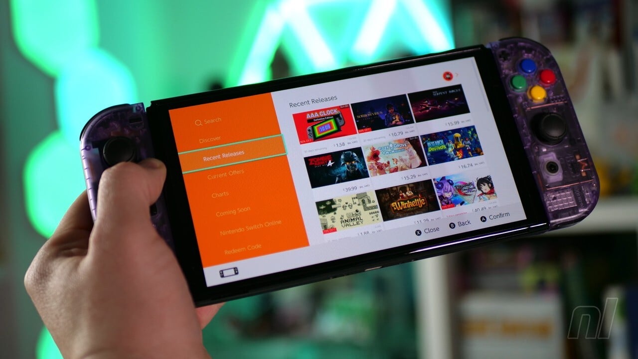 Nintendo necesita permitirnos bloquear la basura en la eShop de Switch 2