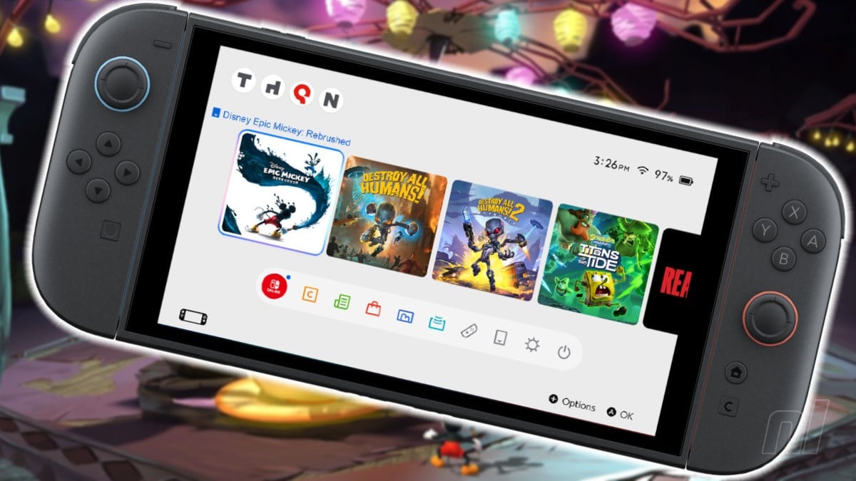 THQ Nordic Announces Enhanced Nintendo Switch 2 Releases for Destroy All Humans!, Epic Mickey, and More in 2026 - Nintendo News Article