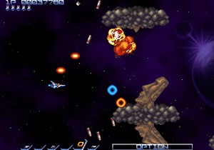 Gradius is reborn on WiiWare!