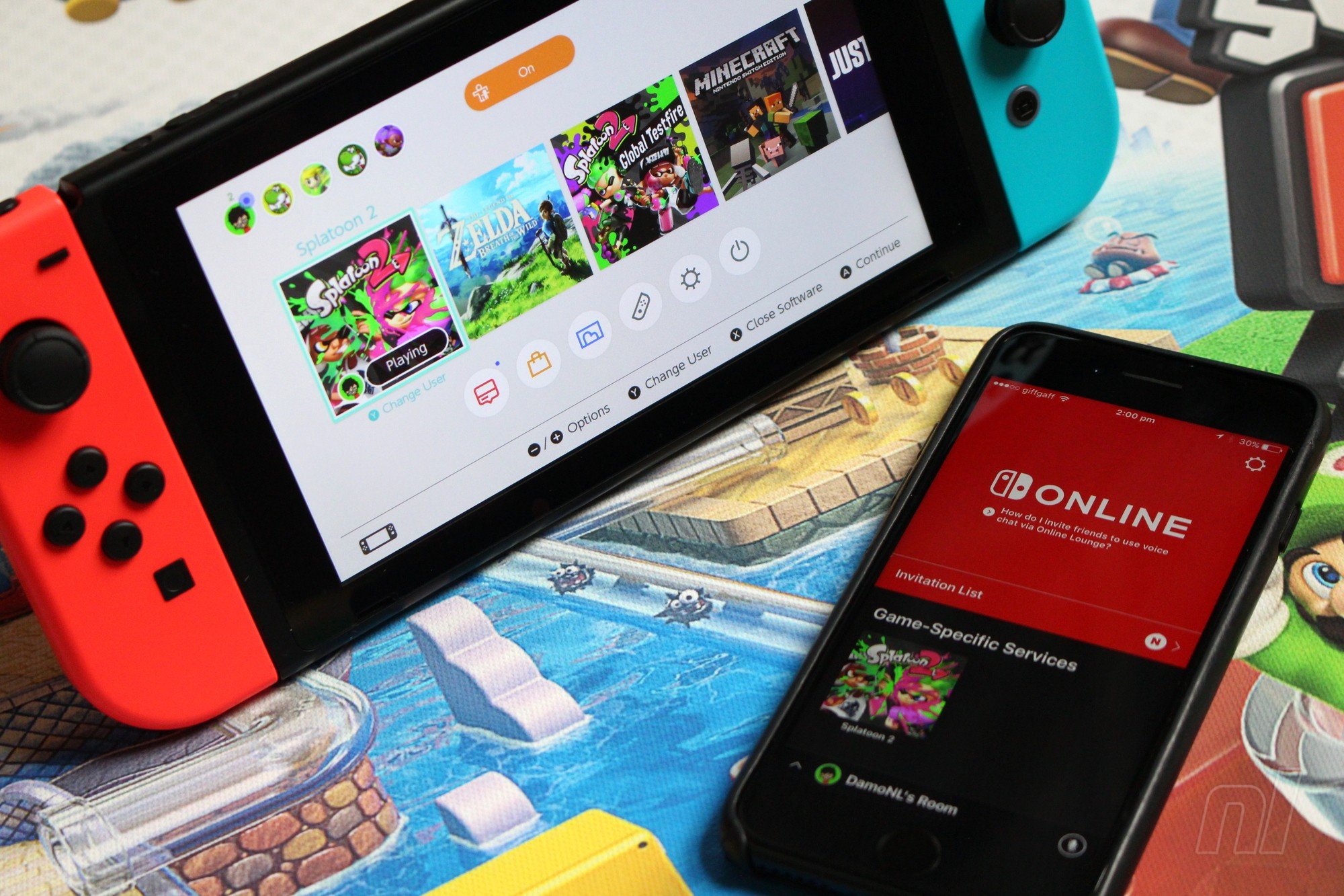 switch games you can play online with friends