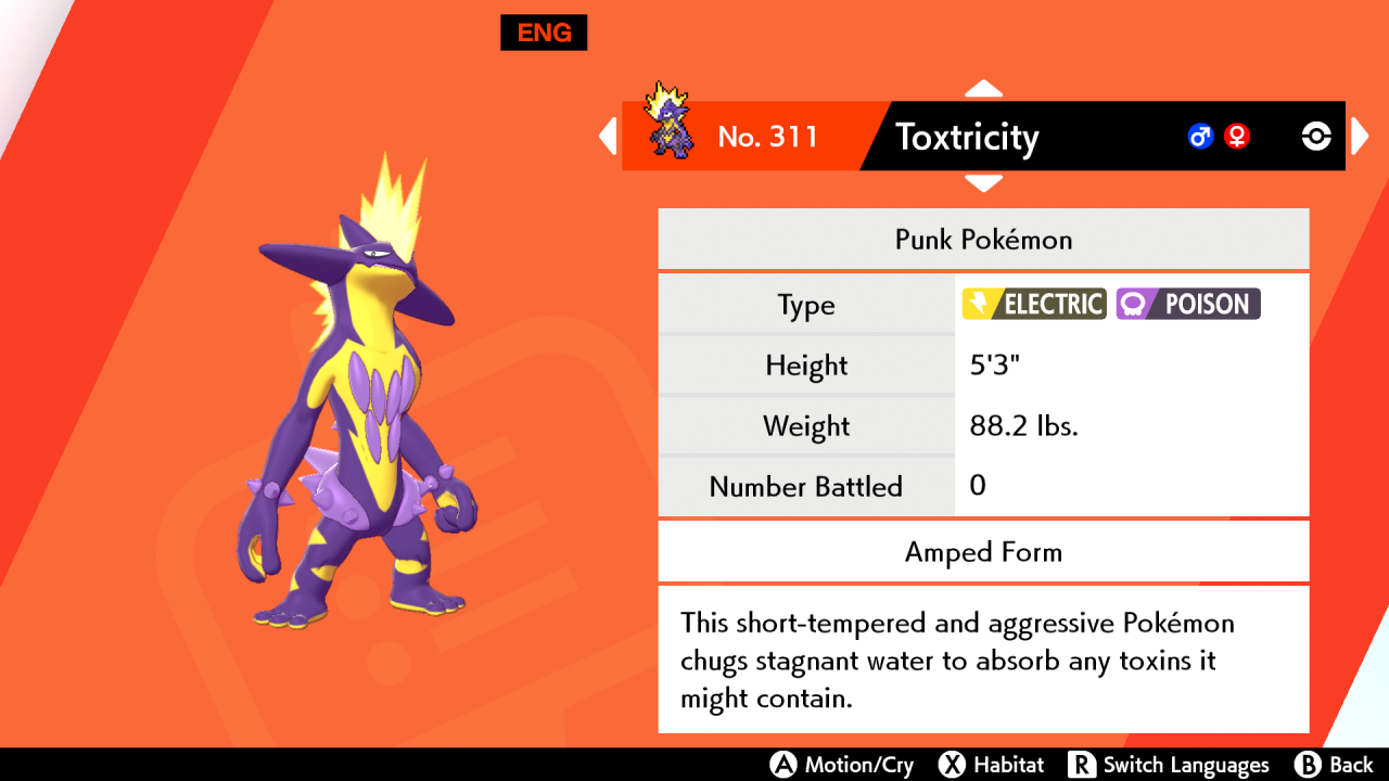 Toxtricity Best Moveset Moves Nature Item Ability Gen 8 