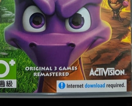 Spyro Asia Box Art (Front)