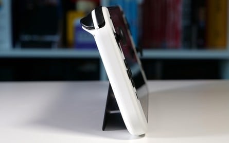 How low can you go? The Switch OLED's new kickstand is a real improvement over the original