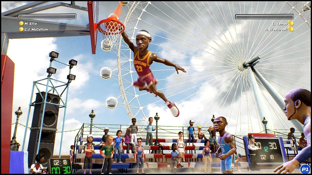 NBA プレイグラウンドの Nintendo Switch アップデートが配信中